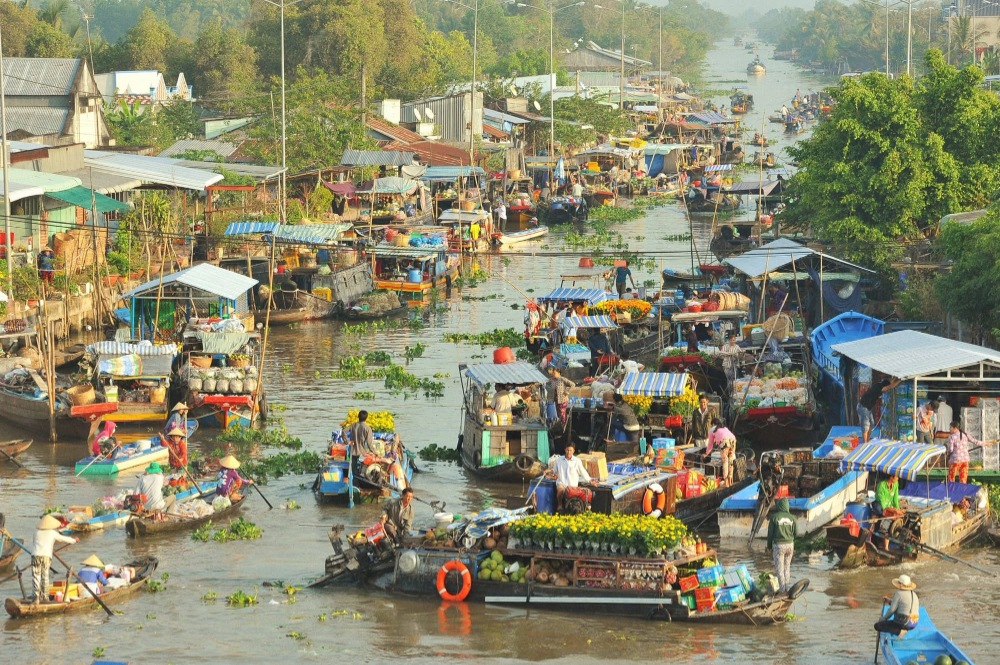 Chợ Nổi Ngã Năm