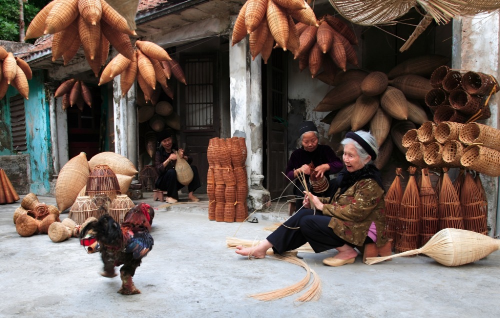 Làng Nghề Đan Đó - Thủ Sỹ