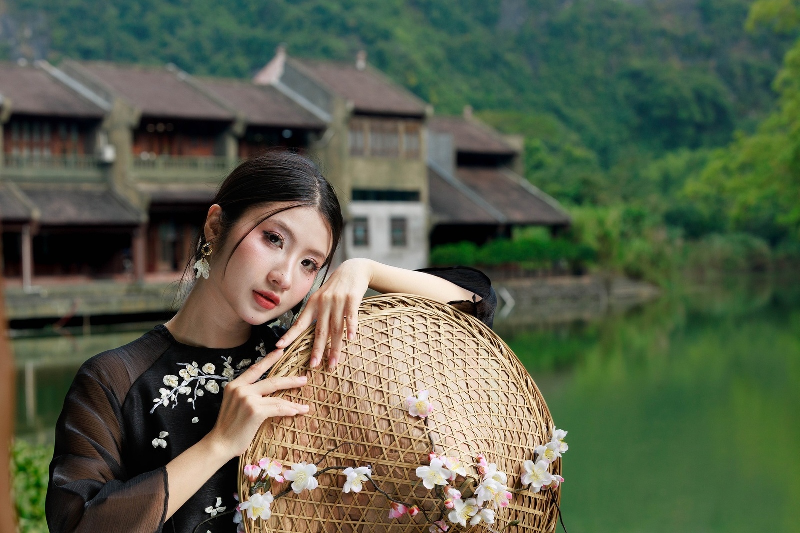 Góc check in đẹp - Ô Trấn Ninh Bình