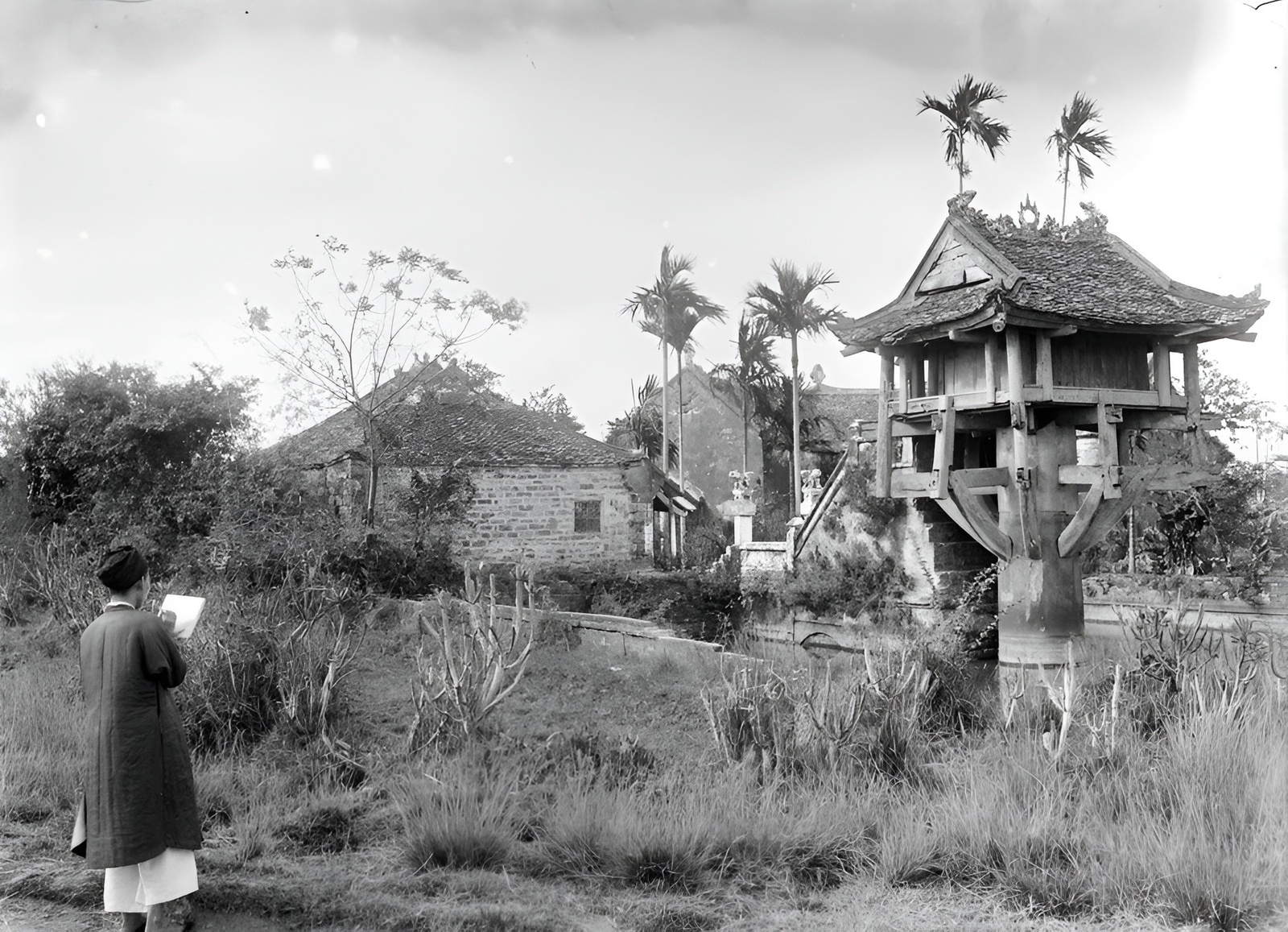 Chùa Một Cột năm 1898